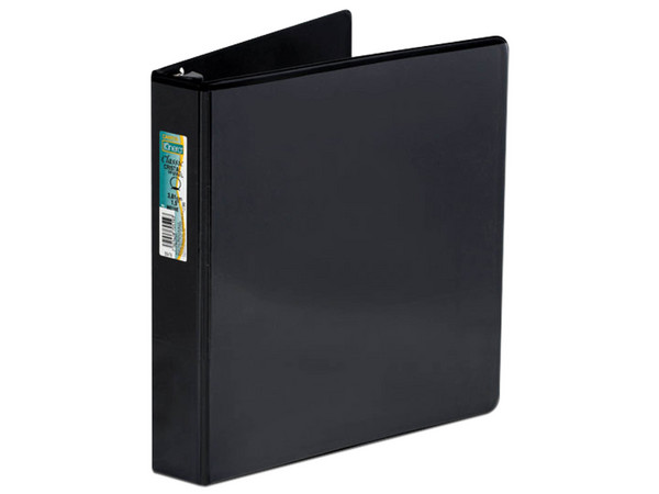 Carpeta Panorámica Kinera Classic 9501NE de Vinil, Tamaño Carta, Hasta 100 hojas. Color Negro