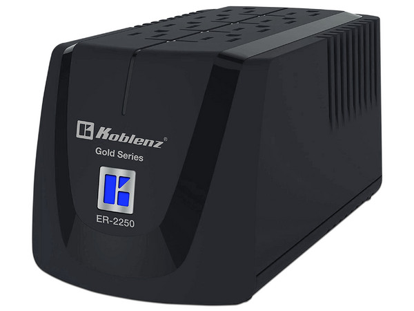 Regulador de Voltaje Koblenz Gold Series ER-2250, 2250VA/1000W, 8 x contactos NEMA 5-15R.