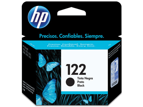 Cartucho de tinta HP 122 negra Original (CH561HL).