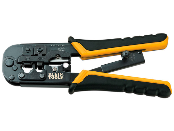 Pinzas Ponchadoras de Cable Klein Tools VDV-226-011-SEN para Terminación de Conectores RJ45, RJ11, RJ12 en Cable UTP.