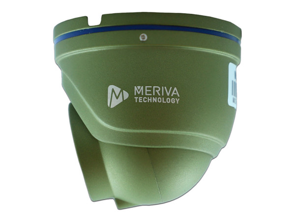 Cámara Tipo Domo Meriva Technology MC320HD de 2MP (1920 x 1080), Lente de 2.8mm, IR hasta 5m, IP54, Color Verde. - imagen 3
