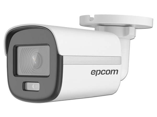 Cámara de Vigilancia tipo Bala Epcom B8-TURBO-C/A de 2MP (1920 x 1080), Luz Blanca hasta 20m, IP66. Color Blanco. - imagen 2