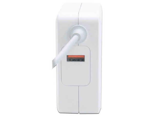 Cargador de energía USB Tipo C Manhattan 180245, 60W, . Color Blanco. - imagen 3