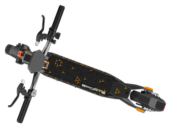 Scooter Eléctrico Stylos M3, 350W, hasta 25km/h, Soporta hasta 120kg, Color Naranja. - imagen 2