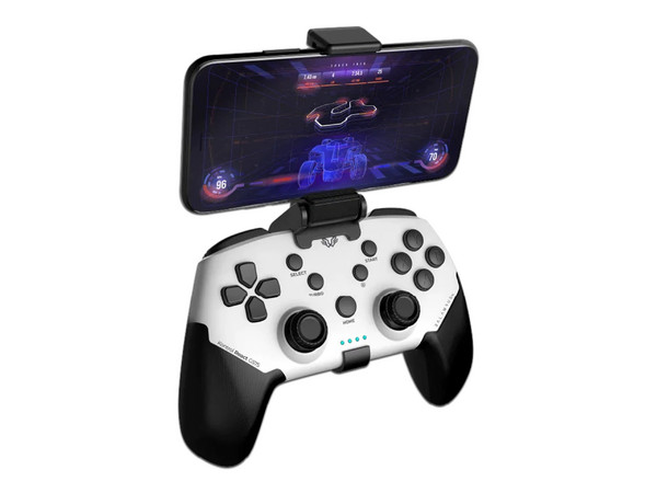 Gamepad Multiplataforma Inalámbrico Balam Rush Kontrol React G575, USB-C, Bluetooth 5.0, Android, IOS, PC, PS3, PS4, Switch, Color blanco/negro. - imagen 2