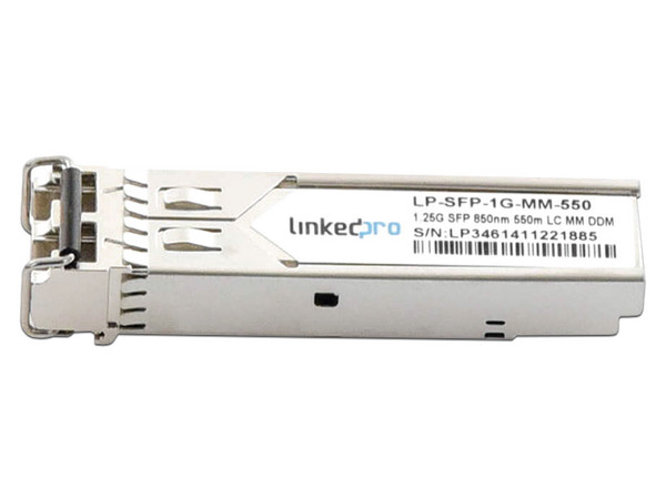 Transceptor SFP Linked Pro LP-SFP-1G-MM-550 (Mini GBIC) para Fibra Multimodo, 1.25 Gbps, Conectores LC Dúplex, hasta 550m. - imagen 3