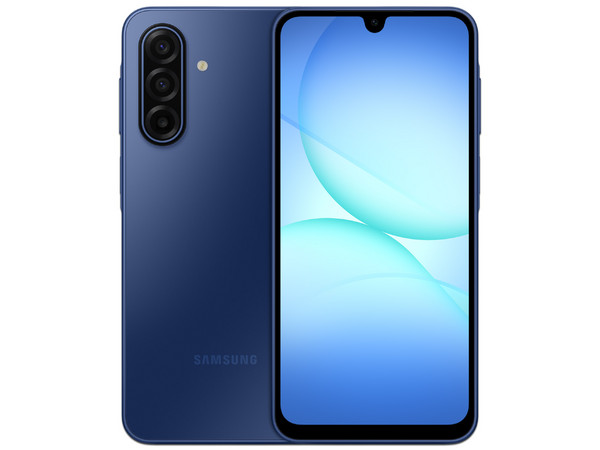 Smartphone Samsung Galaxy A17 5G:Procesador Octa Core (2.4 GHz + 2.0 GHz), Memoria RAM de 4GB, Almacenamiento de 128GB, Pantalla LED Multi Touch de 6.7" HD+, Bluetooth 5.3, Wi-Fi 5G, Cámara principal de 50MP, Android 15. Color Azul.