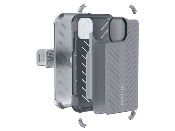 Funda protectora Ballistic TJ Maxx de uso rudo para iPhone 11 Pro Max. Color Gris. - imagen 2