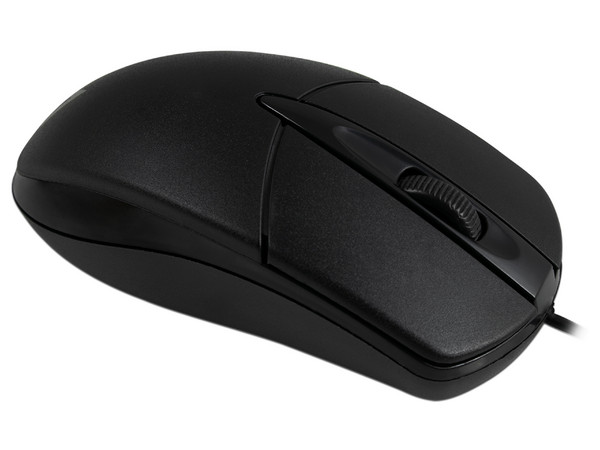 Mouse Óptico Alámbrico Acteck Entry 100, hasta 1000 dpi, USB. Color Negro. - imagen 2