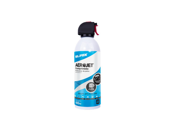 Aire Comprimido SILIMEX AeroJet de 440ml, Removedor de Polvo.
