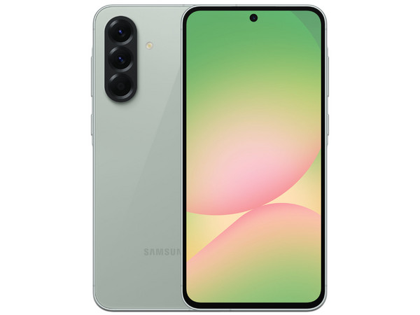 Smartphone Samsung Galaxy A56 5G: Procesador Octa-Core (hasta 2.9 GHz), Memoria RAM de 12GB, Almacenamiento de 256GB, Pantalla Super AMOLED Multi-Touch de 6.5" FHD+, Bluetooth 5.0, Wi-Fi, Cámara Principal de 50MP, Android 14. Color Verde.