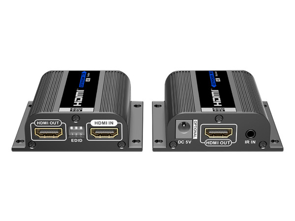 Kit extensor de video HDMI Epcom por cable Cat6/6a/7, HDMI, RJ-45, 50 Metros. - imagen 3