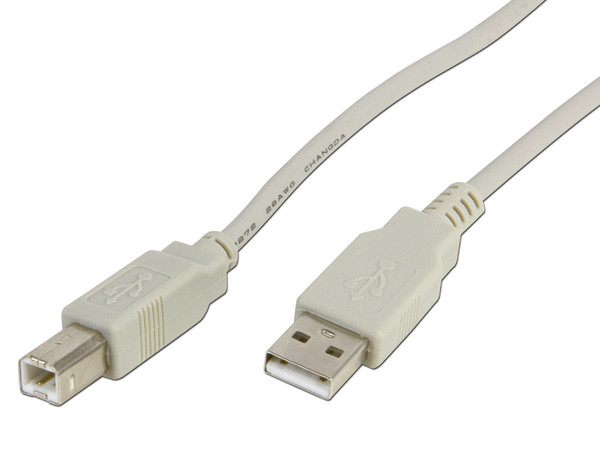 Cable Manhattan USB A macho/ B macho de 4.5 Mts. para Impresora y Escáner.