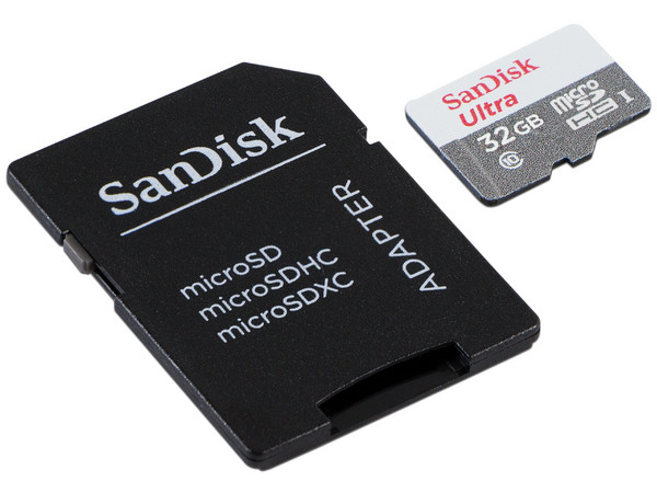 Memoria SanDisk Ultra MicroSDHC UHS-1 de 32 GB, Clase 10, Incluye adaptador SD. - imagen 2
