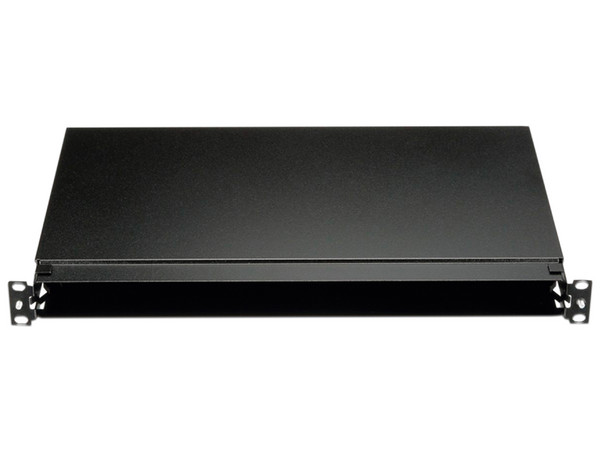 Caja Organizadora para Fibra PANDUIT FMT1, 1U. Color Negro.