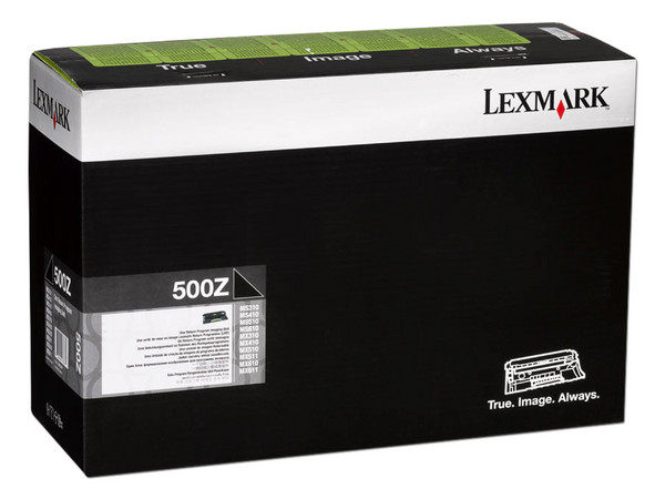 Unidad de imágen Lexmark Negro, Modelo 500Z.