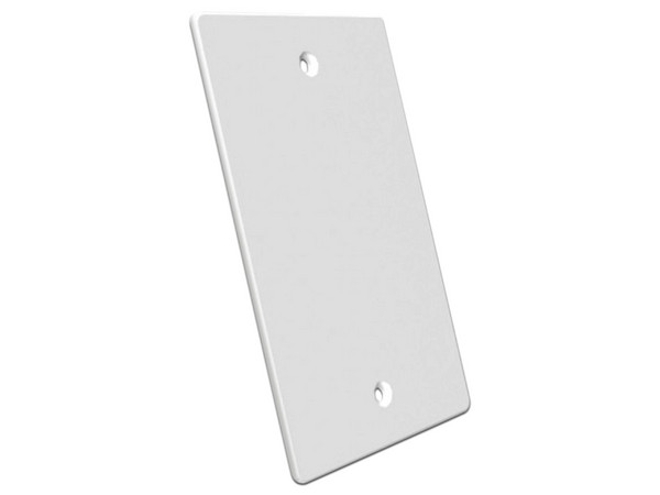Tapa Ciega para Cajas Rectangulares Estándar Enson ENS-948, Compatible con Cajas Thorsman. Color Blanco.
