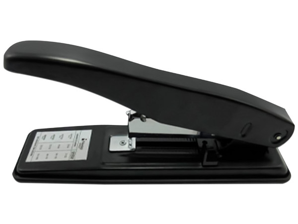 Grapadora Nextep de uso Rudo, hasta 100 Hojas, Color Negro, Contiene 2 Piezas. - imagen 2