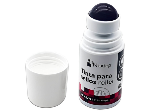 Tinta Nextep NE-642N Roller Color Negro de 60ml.