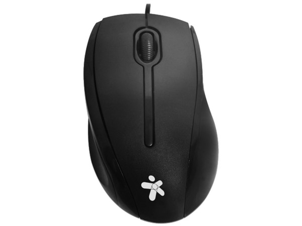 Mouse Óptico Stylos Tech, USB, Color Negro.