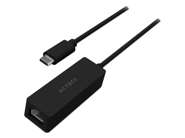 Adaptador de Red Acteck Shift Plus AE425, de USB-C a Ethernet, 1000 Mbit/s.