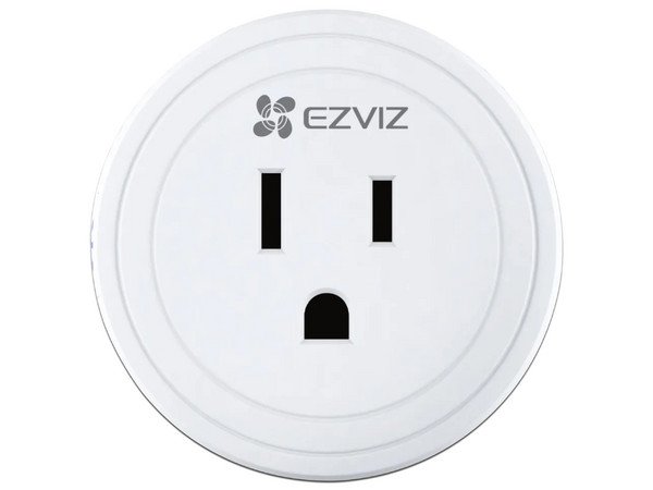 Enchufe Inteligente EZVIZ T30, Compatible con Amazon Alexa y Google. Color Blanco.