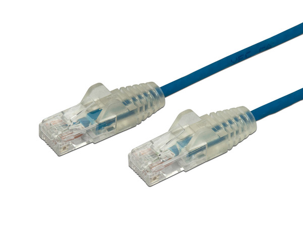 Cable de Red StarTech RJ45, Cat6, 30cm. Color azul.