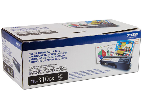 Cartucho de Toner Brother Negro, Modelo: TN310BK