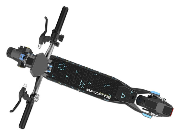 Scooter Eléctrico Stylos M3, 350W, hasta 25km/h, Soporta hasta 120kg, Color Azul. - imagen 2