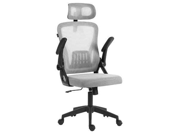 Silla de Oficina Acteck Flux Lite EC313HR, Reposabrazos Abatibles, Soporta hasta 100Kg, Pistón Clase 2, Color Gris. - imagen 2