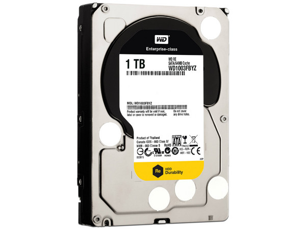 Disco Duro Western Digital Re Enterprise de 1TB, Para Servidor y PC, 7200 RPM, Caché 64MB, 3.5", SATA 3 (6.0 Gb/s).