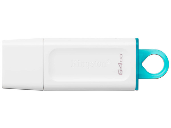 Unidad Flash USB 3.2 Kingston DataTraveler Exodia de 64GB. Color Blanco y Azul. - imagen 3