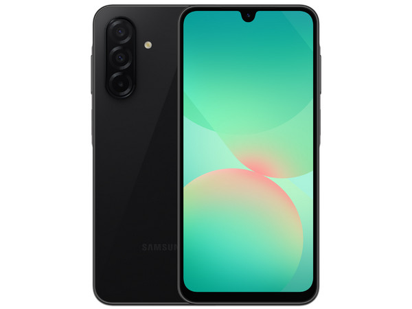 SmartPhone Samsung Galaxy A26: Procesador: Octa-Core (hasta 2.4GHz), Memoria Ram de 6GB, Almacenamiento de 128GB, Pantalla Super AMOLED de 6.7",Wi Fi. Bluetooth 5.3, Cámara Principal de 50MP,Android 14, Color Negro.