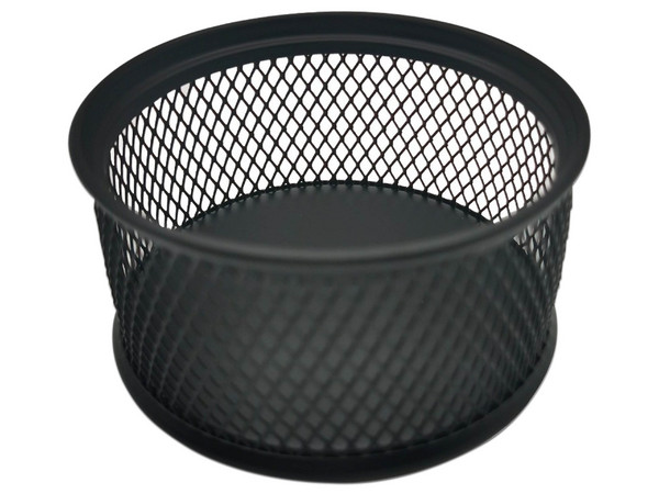 Porta clips de malla metálica Nextep con dimensiones de 8 x 4 cm.