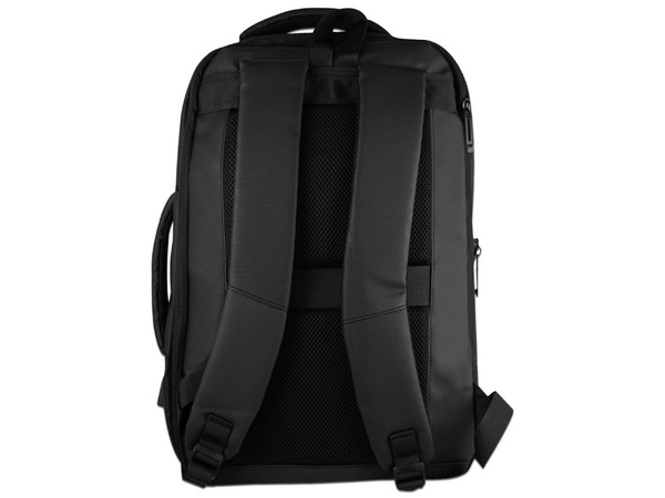 Mochila Perfect Choice Expandible para Laptop 15.6" Resistente al Agua, Color Negro. - imagen 2