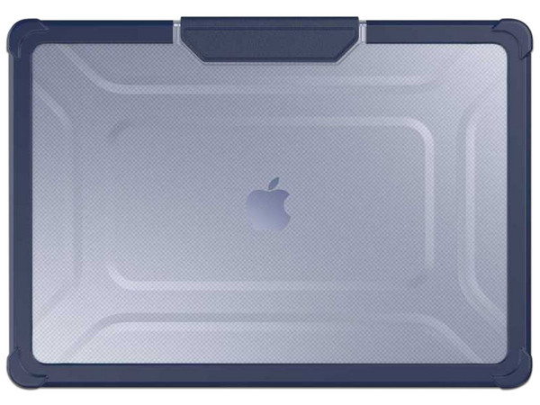 Funda Protectora de Uso rudo TEKKU para MacBook Pro de 13", Color Azul.