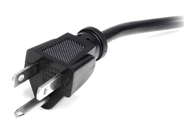 Cable de 3m de Alimentación Estándar para Computadora NEMA 5-15P a C13 Macho a Hembra - imagen 3