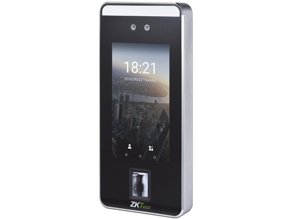 Control de Acceso ZKTeco SpeedFace V5LP de hasta 6000 Rostros, 3000 Palmas y 10000 Huellas.
