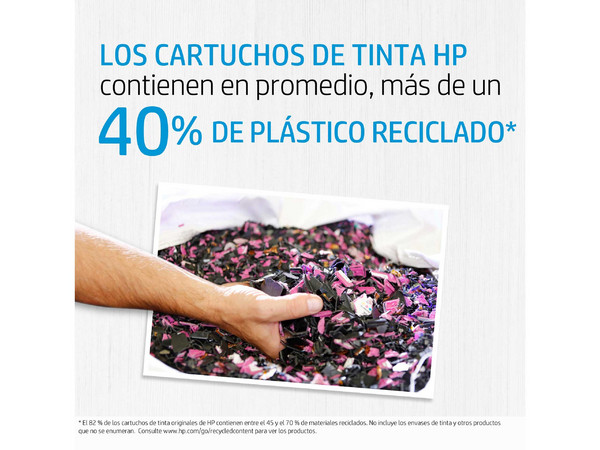 Cartucho de tinta HP 904XL Cian Original (T6M04AL). - imagen 3