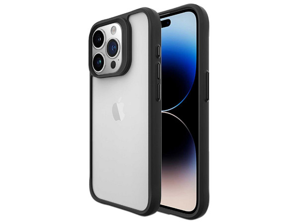 Funda TEKKU TK-01-008-019-01 Combat para iPhone 15 PRO MAX, Color Negro Transparente. - imagen 2