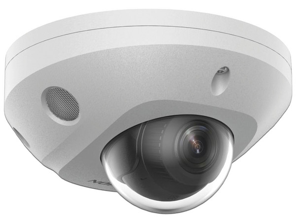 Cámara IP Tipo Domo Hikvision DS-2CD2563G2-LIS2U de 6MP (3200 x 1800), Lente de 2.8mm, IR hasta 30m, IP67, Color Blanco.