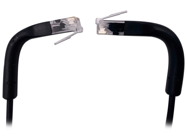 Cable de parcheo Ultra Slim LinkedPro LP-PSLIM-1BK, Longitud 1m, Cat6, Color Negro. - imagen 2