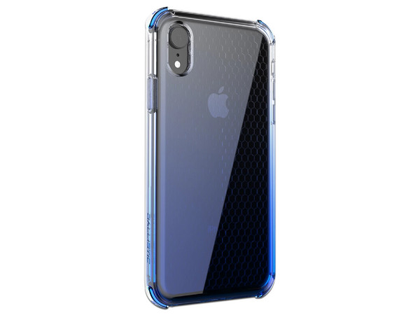 Funda BALLISTIC Jewel Spark para iPhone XR, uso rudo. Color Azul.