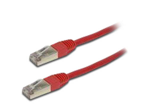 Cable de red UTP de parcheo, Cat6, RJ-45 Macho / RJ-45 Macho, 3 m. Color Rojo.
