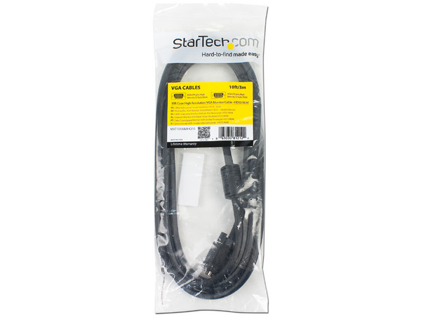 Cable para Monitor VGA HD15 (M-M), 3.0m. - imagen 2