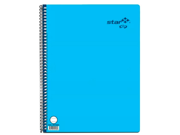 Cuaderno Profesional Estrella Star Kids Portada Lisa Raya 100 Hojas.