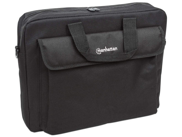 Maletín Manhattan London para Laptop de hasta 15.4". Color Negro.