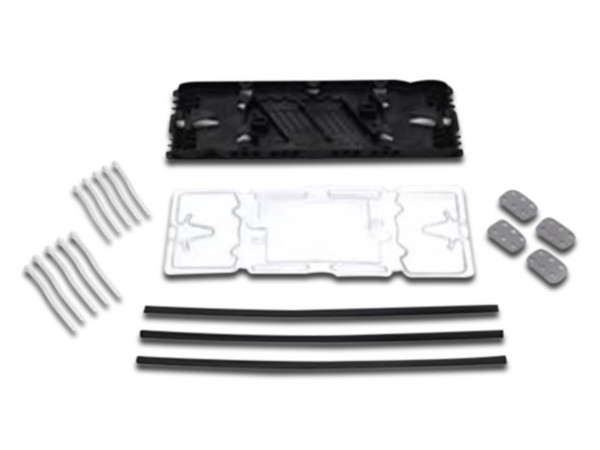 Bandeja organizadora 3M de empalme para fibra óptica.