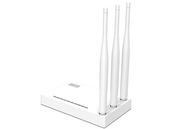 Router Inalámbrico Netis WF2409E de 2.4 GHz, Wireless N (Wi-Fi 4), hasta 300Mbps, 3 Antenas, Color Blanco.