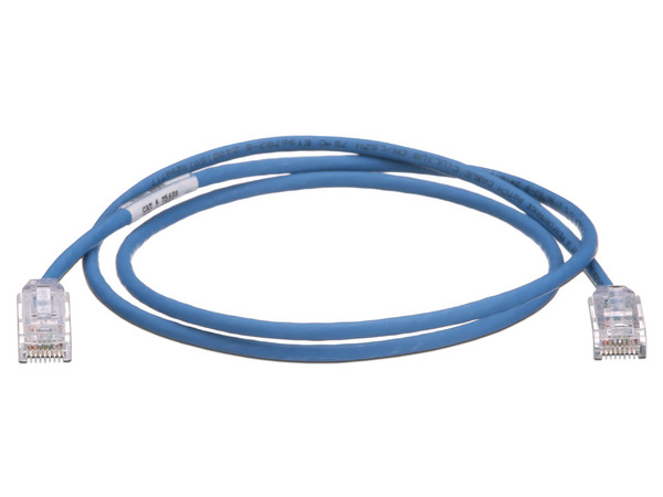 Cable de Red Panduit UTP Patch TX6 Cat6, RJ-45 (M-M), 90cm, 28AWG. Color Azul.
